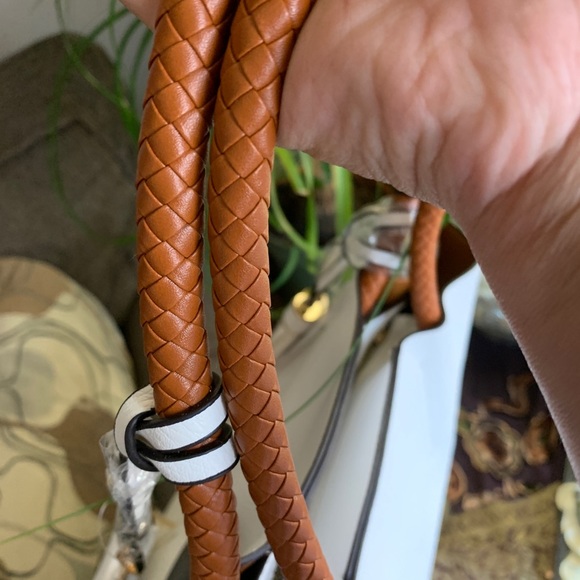 ⛔️SOLD⛔️Emperia genuine soft leather 3 pieces top zip tote - Picture 6 of 16